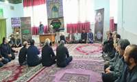 آیین سوگواری سرور شهیدان در مدیریت جهاد کشاورزی بردسکن برگزار شد